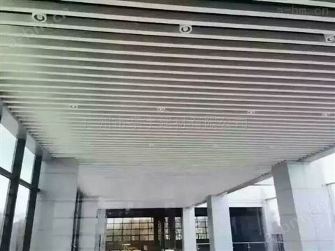 广州展览馆亭宇2.5MM厚常规铝格栅