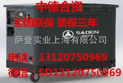 萨登10KW*汽油发电机DS10JQD厂家销售